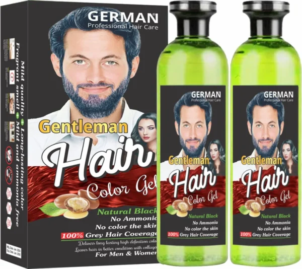 Gentleman Hair Color Gel with Argen Oil